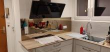 Notre zone d'activité pour ce service Fabrication de cuisine design couleur taupe, beige ou blanc